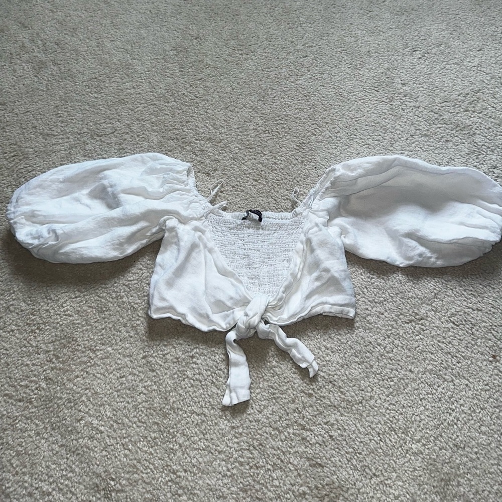 Zara crop top small